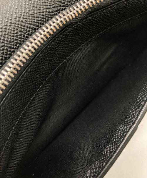 BURBERRY（バーバリー）BURBERRY (バーバリー) アイコンストライフロングウォレット ブラックの古着・服飾アイテム