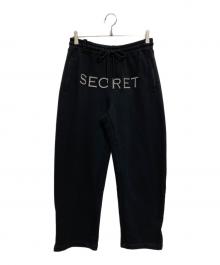 SECRET（セイクリッド）の古着「スウェットパンツ」｜ブラック