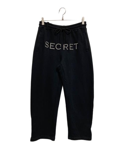 SECRET（セイクリッド）SECRET (セイクリッド) スウェットパンツ ブラック サイズ:Mの古着・服飾アイテム