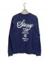 stussy (ステューシー) WORLD TOUR スウエット ネイビー サイズ:L：9000円
