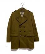 BURBERRY LONDONバーバリーロンドン）の古着「Pコート」｜カーキ