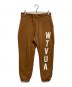 WTAPS（ダブルタップス）の古着「21AW STENCIL TROUSER」｜ブラウン