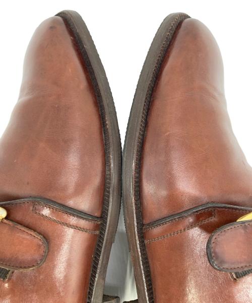 Pollini（ポリーニ）Pollini (ポリーニ) モンクストラップシューズ ブラウン サイズ:7 1/2の古着・服飾アイテム