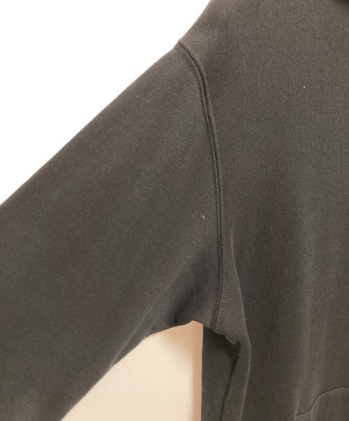 Yohji Yamamoto pour homme（ヨウジヤマモト プールオム）Yohji Yamamoto pour homme (ヨウジヤマモト プールオム) New Era (ニューエラ) YY LABEL LOGO HOODIE ブラック サイズ:Mの古着・服飾アイテム