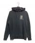 Yohji Yamamoto pour homme（ヨウジヤマモト プールオム）の古着「YY LABEL LOGO HOODIE」｜ブラック