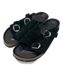 BIRKENSTOCK×BEAUTY&YOUTH（ビルケンシュトック×ビューティーアンドユース）の古着「Zurich Big Buckle」｜ブラック