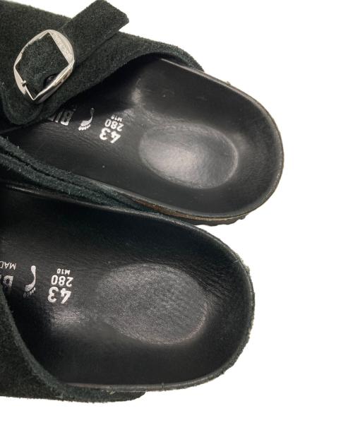 BIRKENSTOCK（ビルケンシュトック）BIRKENSTOCK (ビルケンシュトック) BEAUTY&YOUTH (ビューティーアンドユース) Zurich Big Buckle ブラック サイズ:28の古着・服飾アイテム