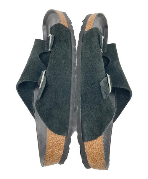 BIRKENSTOCK（ビルケンシュトック）BIRKENSTOCK (ビルケンシュトック) BEAUTY&YOUTH (ビューティーアンドユース) Zurich Big Buckle ブラック サイズ:28の古着・服飾アイテム