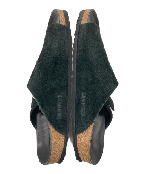 BIRKENSTOCK（ビルケンシュトック）BIRKENSTOCK (ビルケンシュトック) BEAUTY&YOUTH (ビューティーアンドユース) Zurich Big Buckle ブラック サイズ:28の古着・服飾アイテム