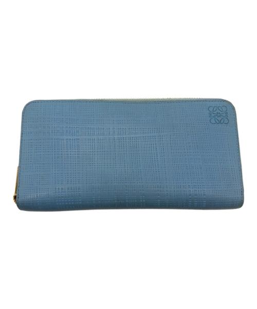 LOEWE（ロエベ）LOEWE (ロエベ) 長財布 ブルーの古着・服飾アイテム