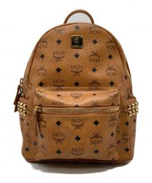 MCM（エムシーエム）の古着「スタッズリュック」｜ブラウン