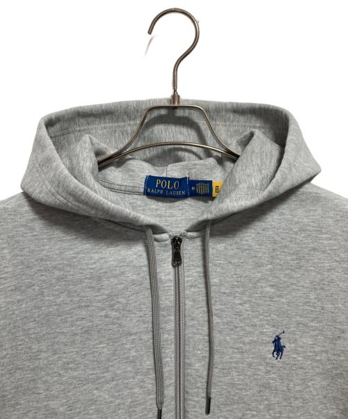 POLO RALPH LAUREN（ポロ・ラルフローレン）POLO RALPH LAUREN (ポロ・ラルフローレン) ジップパーカー グレー サイズ:Mの古着・服飾アイテム