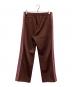 Needles (ニードルズ) Track Pant - Poly Smooth ブラウン サイズ:M：15000円