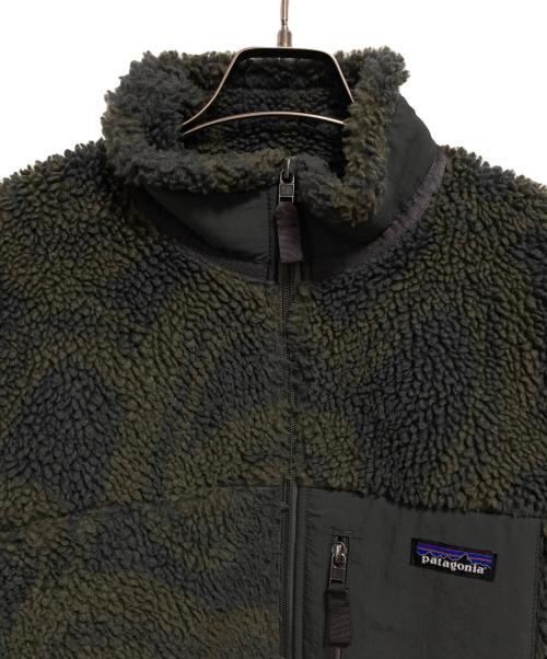 Patagonia（パタゴニア）Patagonia (パタゴニア) Classic Retro-X Jacket グリーン×グレー サイズ:Mの古着・服飾アイテム
