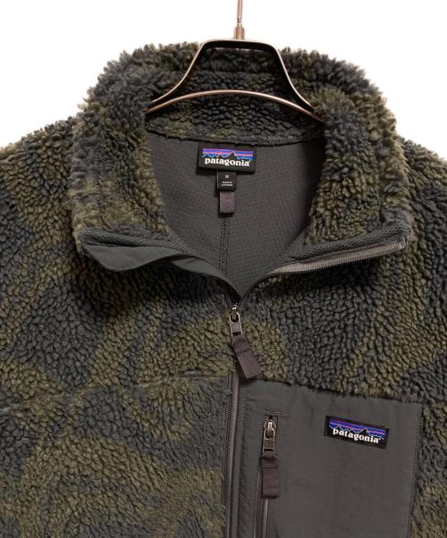 Patagonia（パタゴニア）Patagonia (パタゴニア) Classic Retro-X Jacket グリーン×グレー サイズ:Mの古着・服飾アイテム