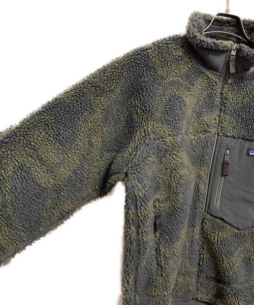 Patagonia（パタゴニア）Patagonia (パタゴニア) Classic Retro-X Jacket グリーン×グレー サイズ:Mの古着・服飾アイテム