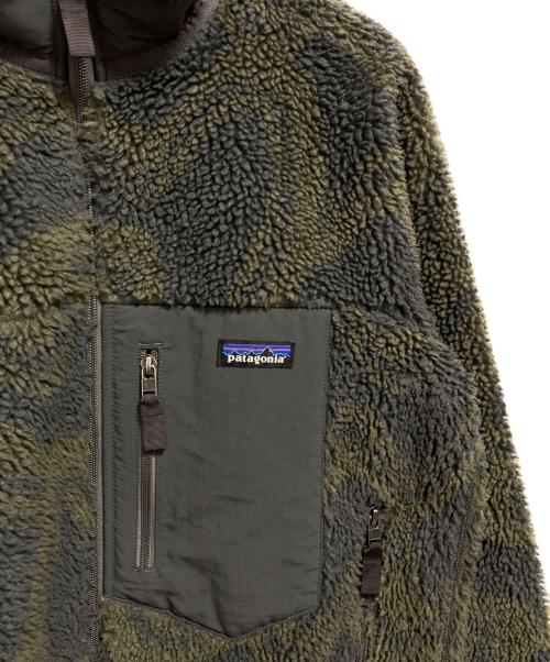 Patagonia（パタゴニア）Patagonia (パタゴニア) Classic Retro-X Jacket グリーン×グレー サイズ:Mの古着・服飾アイテム