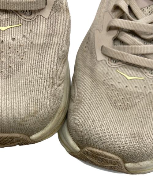 HOKA（ホカ）HOKA (ホカ) CLIFTON 10 ベージュ サイズ:US7.50の古着・服飾アイテム