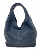 LOEWEロエベ）の古着「デュナス / Dunas レザートートバッグ」｜ブルー