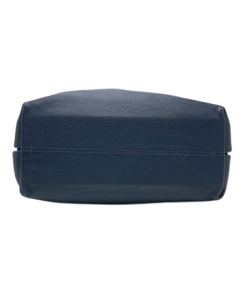 LOEWE（ロエベ）LOEWE (ロエベ) デュナス / Dunas レザートートバッグ ブルーの古着・服飾アイテム