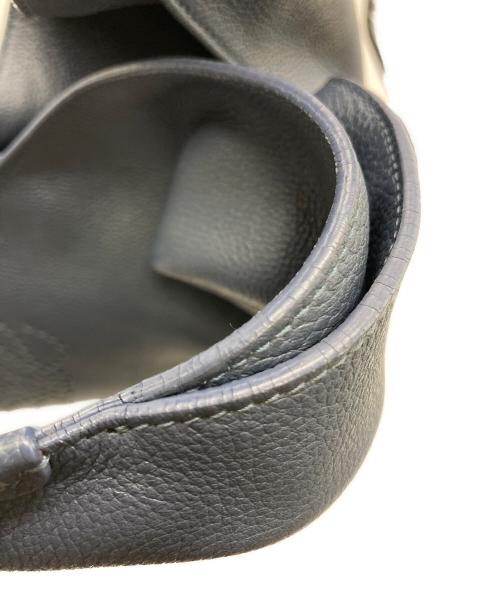 LOEWE（ロエベ）LOEWE (ロエベ) デュナス / Dunas レザートートバッグ ブルーの古着・服飾アイテム