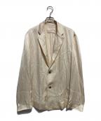TODAYFULトゥデイフル）の古着「Satin Over Jacket」｜アイボリー