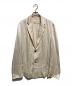 TODAYFULトゥデイフル）の古着「Satin Over Jacket」｜アイボリー