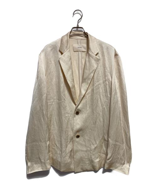 TODAYFUL（トゥデイフル）TODAYFUL (トゥデイフル) Satin Over Jacket アイボリー サイズ:36の古着・服飾アイテム