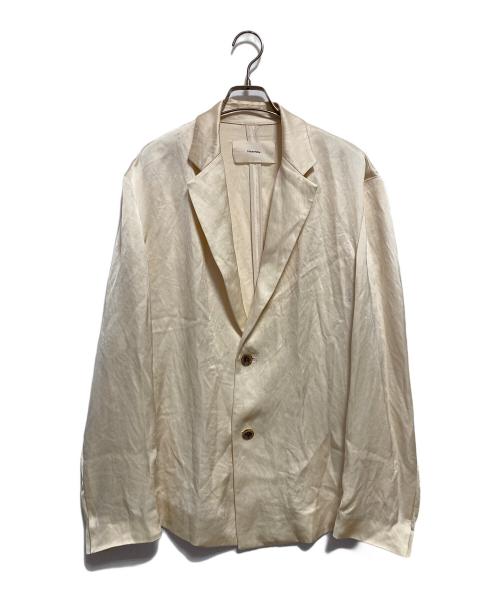 TODAYFUL（トゥデイフル）TODAYFUL (トゥデイフル) Satin Over Jacket アイボリー サイズ:36の古着・服飾アイテム