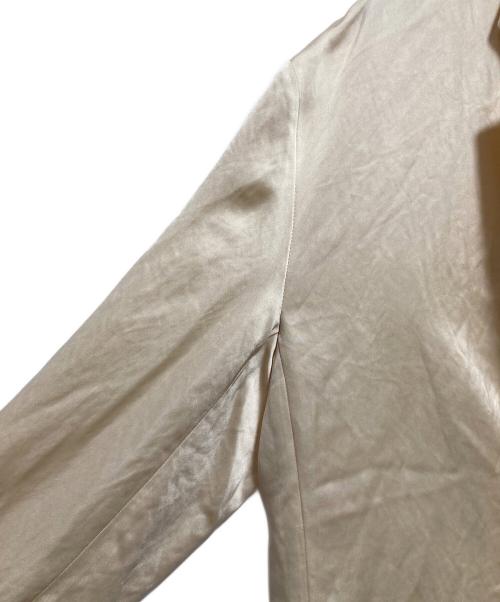 TODAYFUL（トゥデイフル）TODAYFUL (トゥデイフル) Satin Over Jacket アイボリー サイズ:36の古着・服飾アイテム