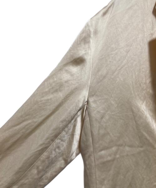 TODAYFUL（トゥデイフル）TODAYFUL (トゥデイフル) Satin Over Jacket アイボリー サイズ:36の古着・服飾アイテム
