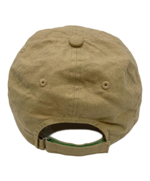 kijima takayuki（キジマタカユキ）KIJIMA TAKAYUKI (キジマタカユキ) Organic cotton linen canvas 6p cap ベージュの古着・服飾アイテム