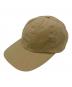 KIJIMA TAKAYUKI（キジマタカユキ）の古着「Organic cotton linen canvas 6p cap」｜ベージュ