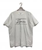 SUPREME×MARTINE ROSEシュプリーム×マーティン・ローズ）の古着「24AW プリントTシャツ」｜ホワイト