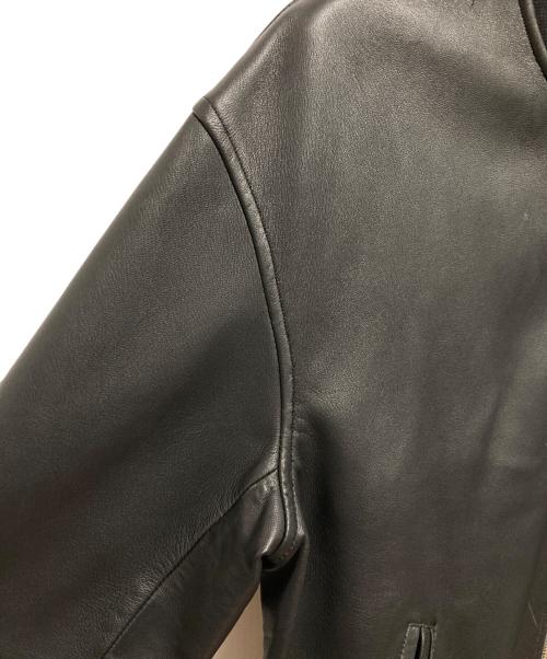 BEAUTY&YOUTH（ビューティーアンドユース）BEAUTY&YOUTH (ビューティーアンドユース) SHEEP LTR BOMBER JKT ブラック サイズ:Lの古着・服飾アイテム