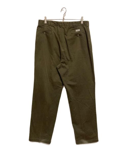 POLO RALPH LAUREN（ポロ・ラルフローレン）POLO RALPH LAUREN (ポロ・ラルフローレン) 2タックチノ オリーブ サイズ:W38の古着・服飾アイテム
