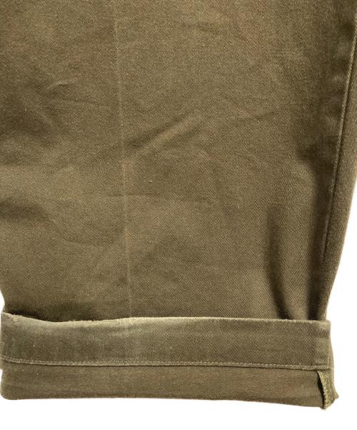 POLO RALPH LAUREN（ポロ・ラルフローレン）POLO RALPH LAUREN (ポロ・ラルフローレン) 2タックチノ オリーブ サイズ:W38の古着・服飾アイテム
