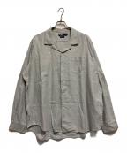 POLO RALPH LAURENポロ・ラルフローレン）の古着「BONNARD オープンカラーシャツ」｜グレー