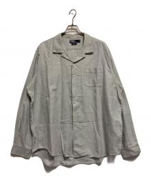 POLO RALPH LAUREN（ポロ・ラルフローレン）の古着「BONNARD オープンカラーシャツ」｜グレー