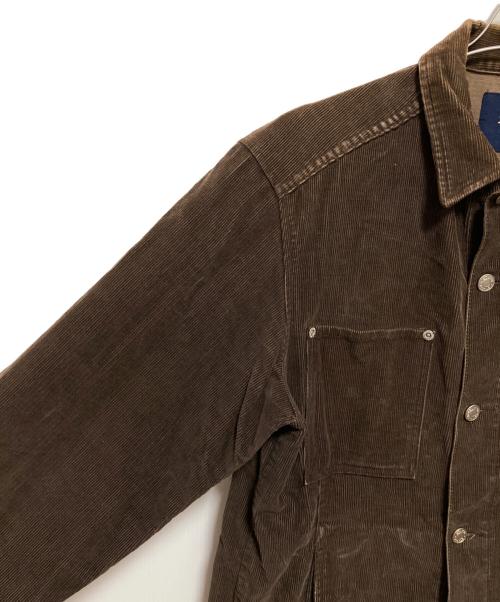 stussy（ステューシー）stussy (ステューシー) コーデュロイカバーオール ブラウン サイズ:Lの古着・服飾アイテム