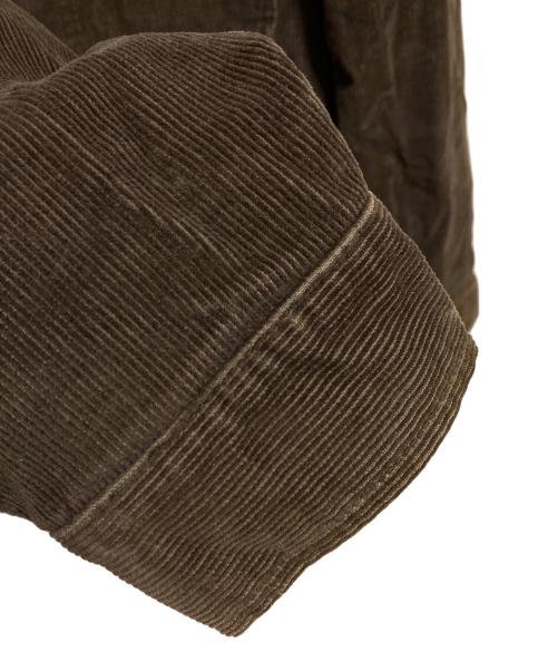 stussy（ステューシー）stussy (ステューシー) コーデュロイカバーオール ブラウン サイズ:Lの古着・服飾アイテム