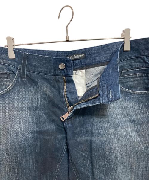 DOLCE & GABBANA（ドルチェ＆ガッバーナ）DOLCE & GABBANA (ドルチェ＆ガッバーナ) 14GOLD デニムパンツ インディゴ サイズ:50の古着・服飾アイテム