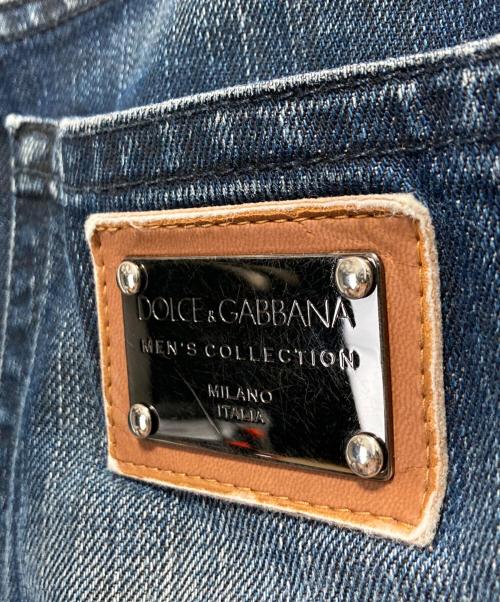 DOLCE & GABBANA（ドルチェ＆ガッバーナ）DOLCE & GABBANA (ドルチェ＆ガッバーナ) 14GOLD デニムパンツ インディゴ サイズ:50の古着・服飾アイテム