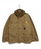 DIESELディーゼル）の古着「マルチポケットジャケット」｜ベージュ