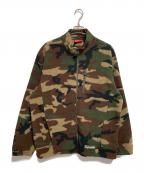 SUPREMEシュプリーム）の古着「Polartec Zip Jacket」｜Woodland Camo