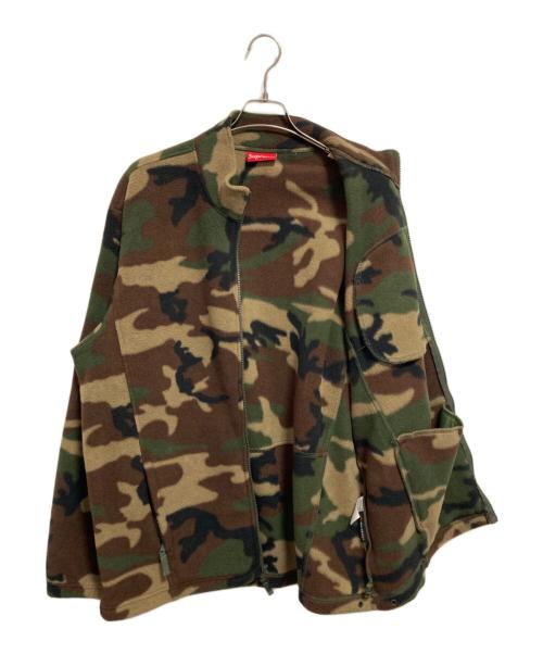 SUPREME（シュプリーム）Supreme (シュプリーム) Polartec Zip Jacket Woodland Camo サイズ:XLの古着・服飾アイテム
