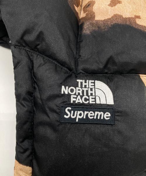 THE NORTH FACE（ザ ノース フェイス）THE NORTH FACE (ザ ノース フェイス) SUPREME (シュプリーム) Bleached Denim Trooper ブラック サイズ:SMの古着・服飾アイテム