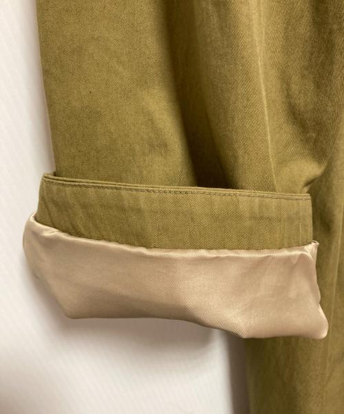 JOURNAL STANDARD（ジャーナルスタンダード）JOURNAL STANDARD (ジャーナルスタンダード) コットンナイロンノーカラーコート ベージュ サイズ:Sの古着・服飾アイテム