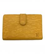 LOUIS VUITTONルイ ヴィトン）の古着「2つ折り財布」｜イエロー