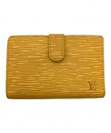 LOUIS VUITTON（ルイ ヴィトン）の古着「2つ折り財布」｜イエロー